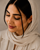گوشواره پاپیون طلایی — طرح روبان ظریف
